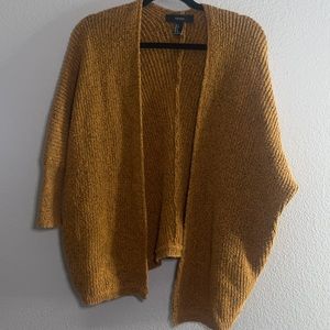 Knit Cardigan Sweater w/ Bat sleeves